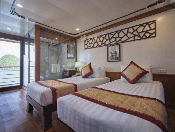 02 Days 1 Night From Hanoi - Lavender Elegance Cruise - Amenities and Activities