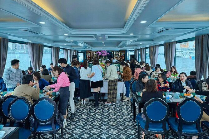 07 Hours Explore Halong Bay on Pamela Luxury Cruises - Sunset Party and Relaxation: The Perfect End