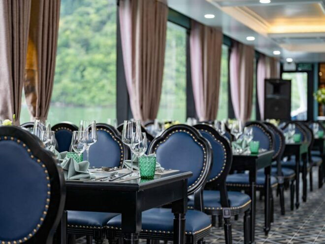 07 Hours Explore Halong Bay on Pamela Luxury Cruises - Onboard Amenities