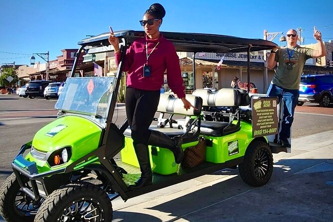 1.5 Hour Stretch Limo Golf Cart Tour, Ultimate Old Town Exploration - Meeting and Pickup Information