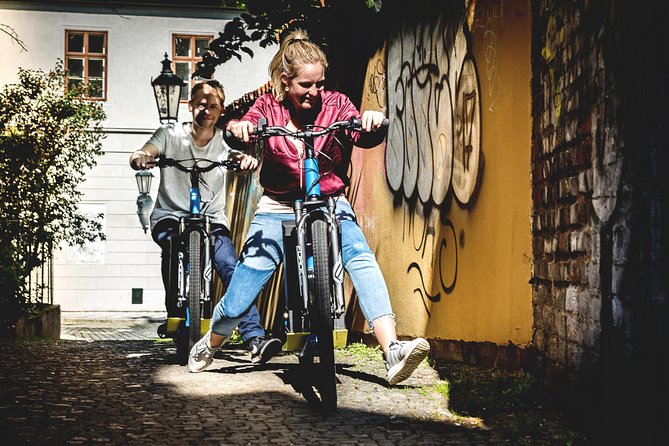 1.5h E-Scooter Prague Small Group Tour With Best Panorama Views - Meeting Point Directions and End Point