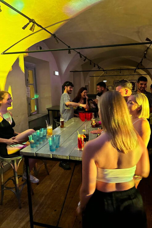 #1 Bar Crawl Best Bar, Free Shots, Meet Games Group Size +30 - Drink Specials Available