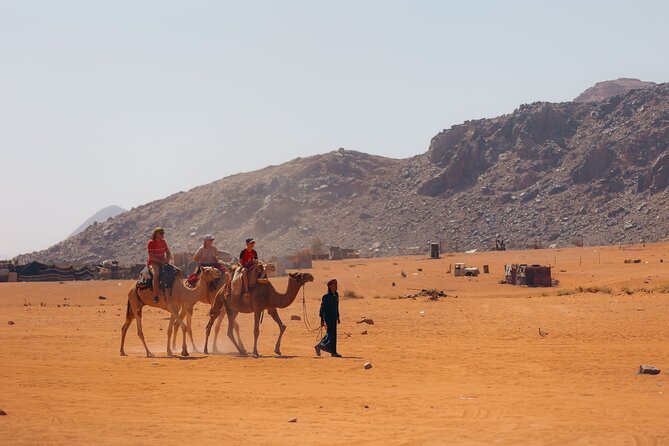 1 Day & 1 Night | Stay & Jeep + Camel Tour in Wadi Rum | Magic Bedouin Star - Tour Duration and Location