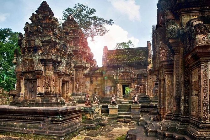 1 Day- Angkor Wat With Small Circuit & Banteay Srei ( The Most Popular) - Pickup and Departure Details
