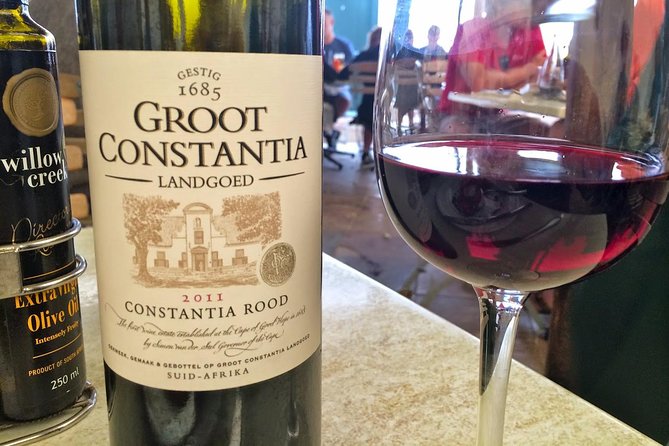 1 Day Cape Point and Constantia Wine Tour With Private Transfers - Wine Tasting at Groot Constantia Winery