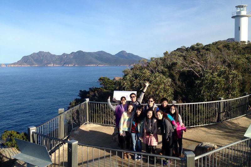 1 Day Launceston to Hobart via Wineglass Bay & Freycinet Tour - Honeymoon Bay, Sleepy Bay and the coast