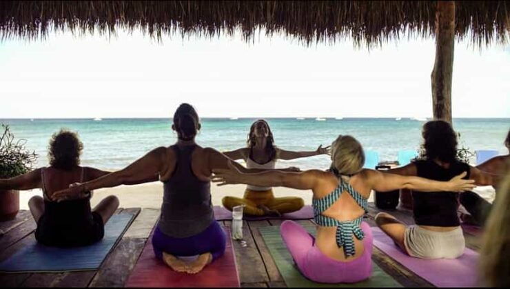 1 Day of Yoga With Bike Tour to the Cozumel Cenote - Itinerary Highlights