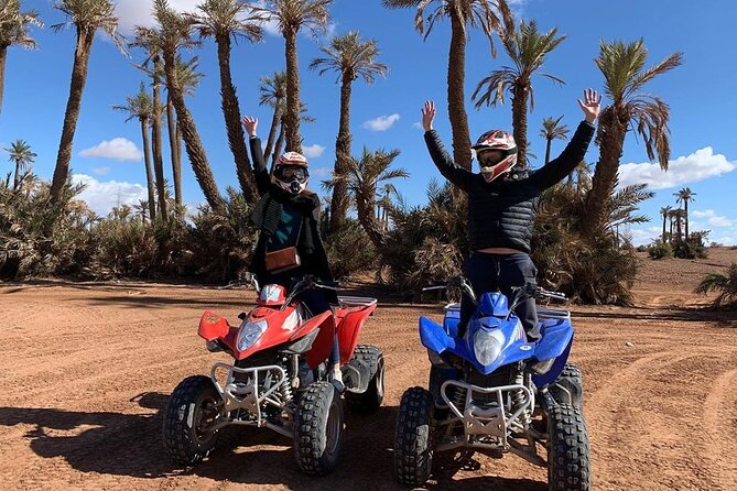 1 Day Quad Marrakech Palmeraie Desert Jbilet - Excursion Itinerary