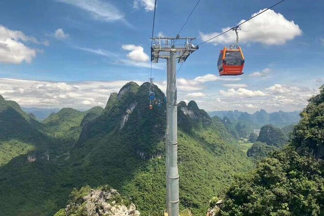 1-Day Tour:Yangshuo Yulong Bamboo Boat and Ruyi Peak Cable Car From Guilin Hotel - Booking and Cancellation Policy