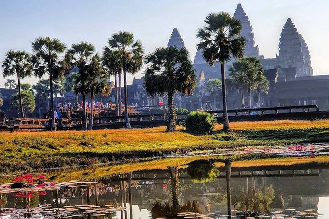 1-Day Uncover the Endless Treasure of Angkor Tour With Sunset. - Pickup Information
