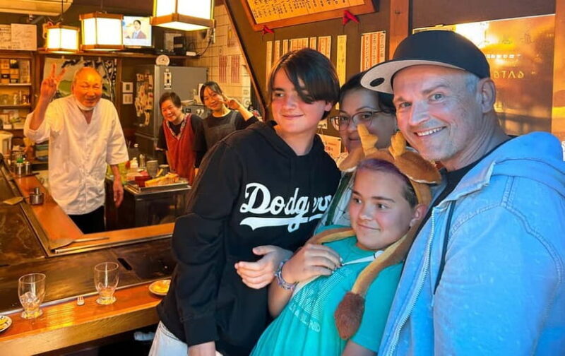 [1 Group Only ] Osaka: Private Night Food Tour for Family - Discover Osaka’s Nightlife with a Private Family Food Tour