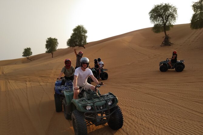 1 Hour Adventurous Quad Bike/ATV Ride, Sandboard & Camel Ride - Pricing and Booking