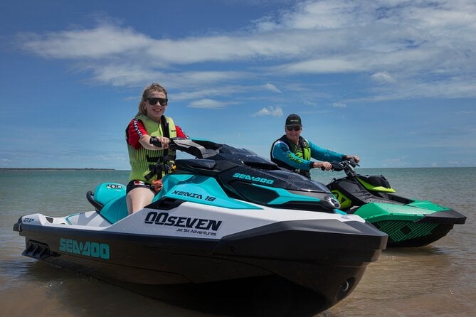 1-Hour Casino Royale Jet Skiing in Darwin - Tour Start and End Time