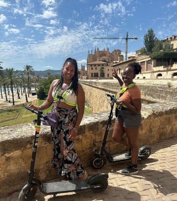 1 Hour Electric Scooter Tour in Palma De Mallorca - Itinerary