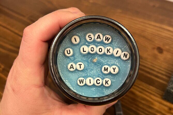 1 Hour Guided Candle Making - Practical Details