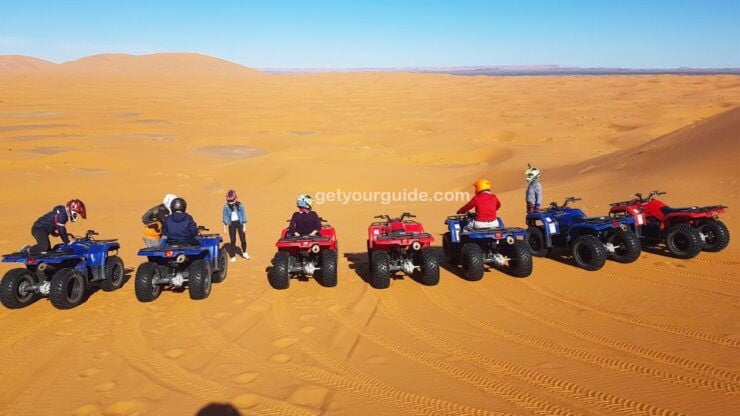 1 Hour Merzouga Desert Quad Biking Tour - Experience Highlights