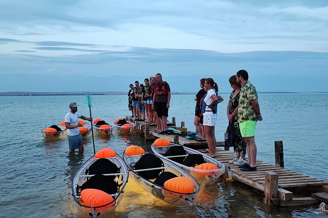 1-Hour Night Transparent Kayak Tour in Privlaka - Inclusions