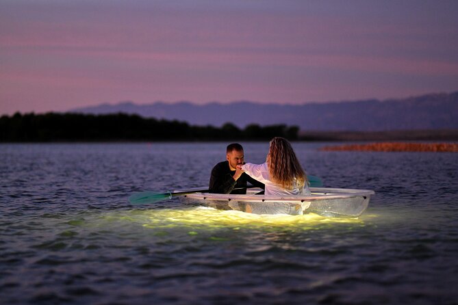 1-Hour Night Transparent Kayak Tour in Privlaka - Schedule