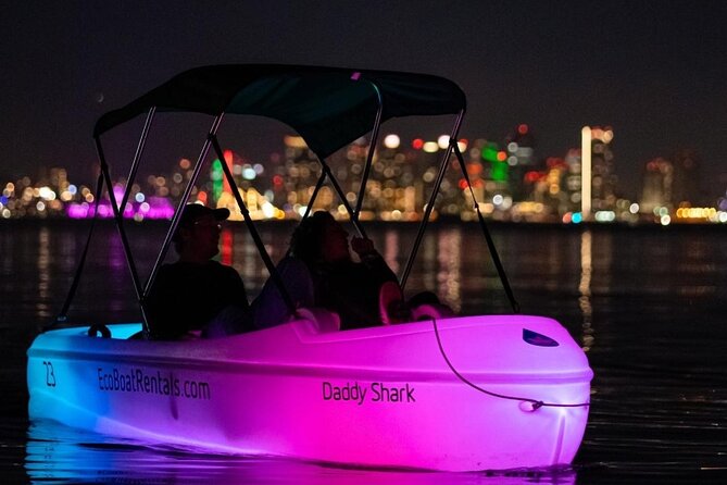 1 HOUR Pedal Boat Day Rental or Glow Boat in San Diego-Check Time - Cancellation Policy