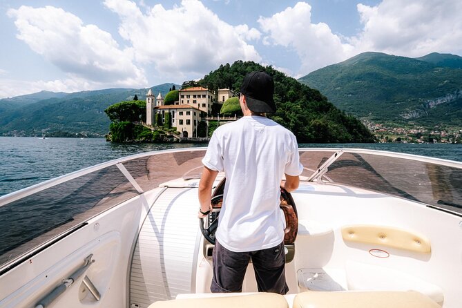 1 Hour Private Cruise on Lake Como Motoscafo Cranchi - Soda/Pop