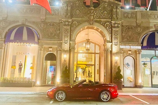 1-Hour Private Ferrari Driving Tour: Hollywood to Beverly Hills - Meeting and Pickup