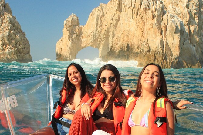 1 Hour Private Navigation in Transparent Boat Arco De Los Cabos - Directions