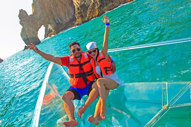 1 Hour Private Navigation in Transparent Boat Arco De Los Cabos - Common Questions