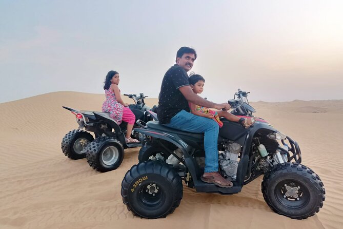 1 Hour Private Quad Biking With 30 Minutes Camel Farm Visit - Important Information for Participants With Health Conditions