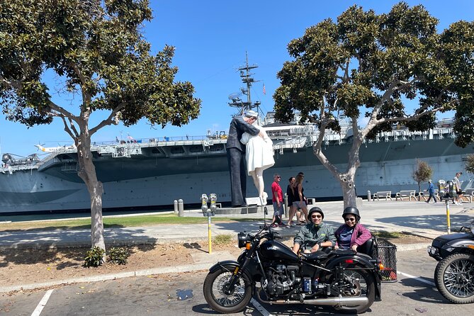 1-Hour Private Scenic Tandem Sidecar Tour in San Diego - Inclusions