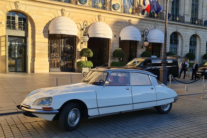 1-Hour Private Tour in Paris in a Citroën DS Oldtimer - Common Questions
