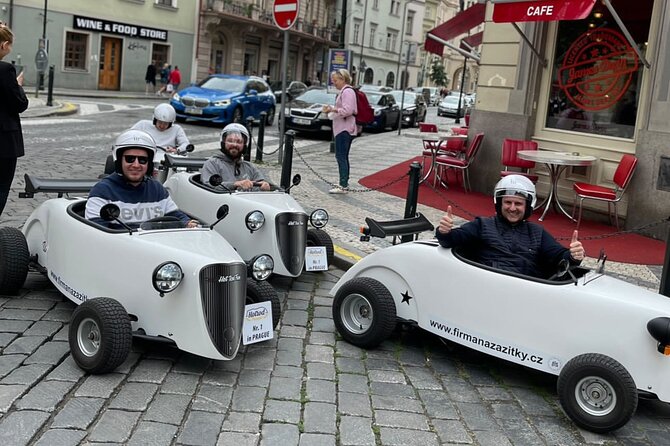 1-Hour Ride Across the Prague in Mini Hot Rod Car - Unique Mini Hot Rod Car Experience