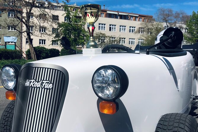 1-Hour Ride Across the Prague in Mini Hot Rod Car - City Center or Outskirts Ride Options