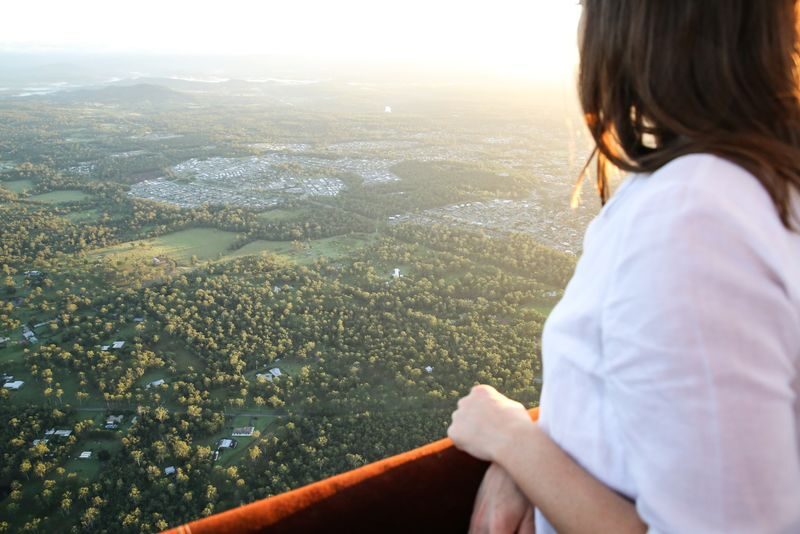 1-Hour Small Group Hot Air Balloon Flights in Brisbane - One quiet hour above southeast Queensland
