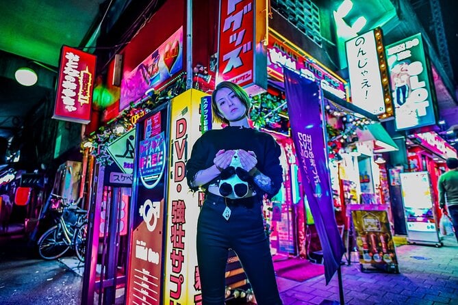 1 Hour Tokyo Cyberpunk Photo Session - Inclusions