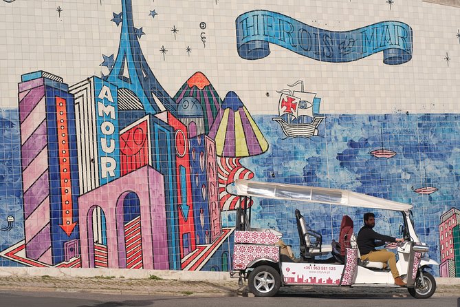 1 Hr City Tuk Tuk / Electric Car Tour of Lisbon - The Sum Up