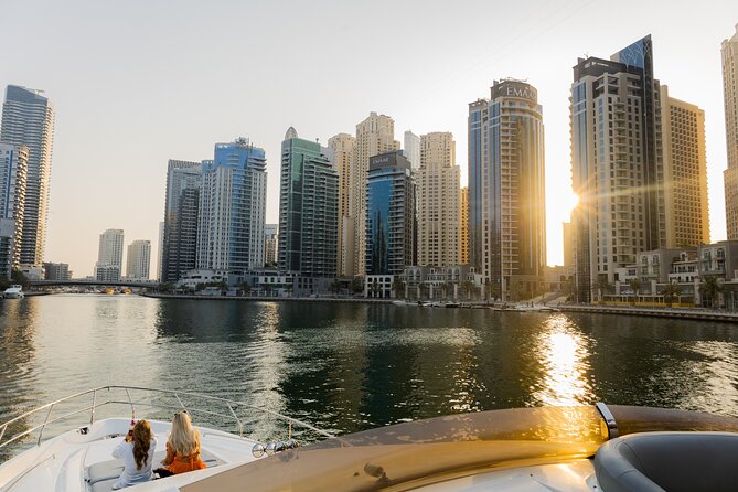 1 HR - Dubai Marina Luxury Yacht Tour - Lowest Price Guarantee