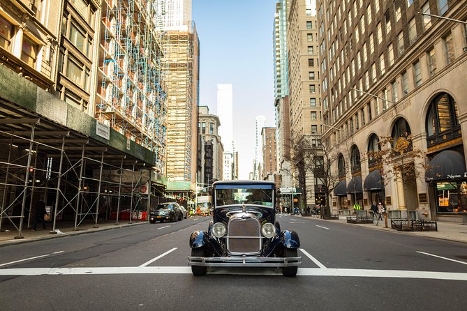 1 HR - NYC Private Classic Car Experience - Midtown - Overview of the Experience