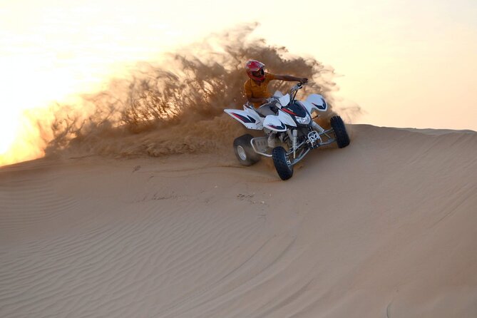 1 HR Self Drive Quad Bike , BBQ Dinner, Sand Boarding, Camel Ride & 3 Live Shows - Live Entertainment Performances