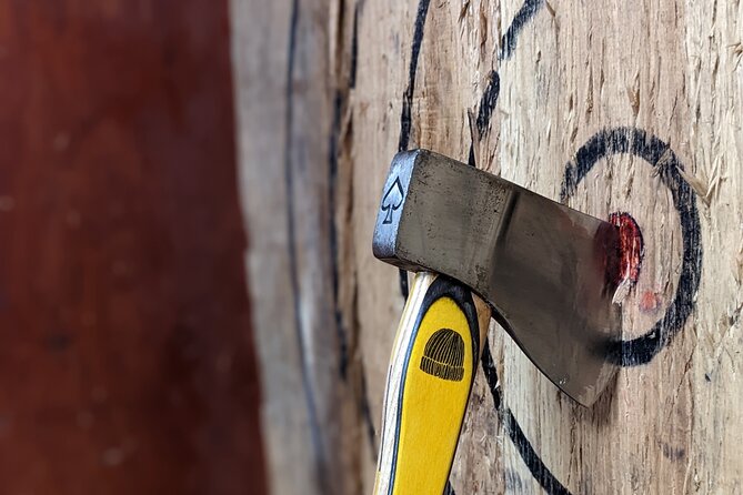 1 Hr Syracuse Axe Throwing - Booking Confirmation and Accessibility