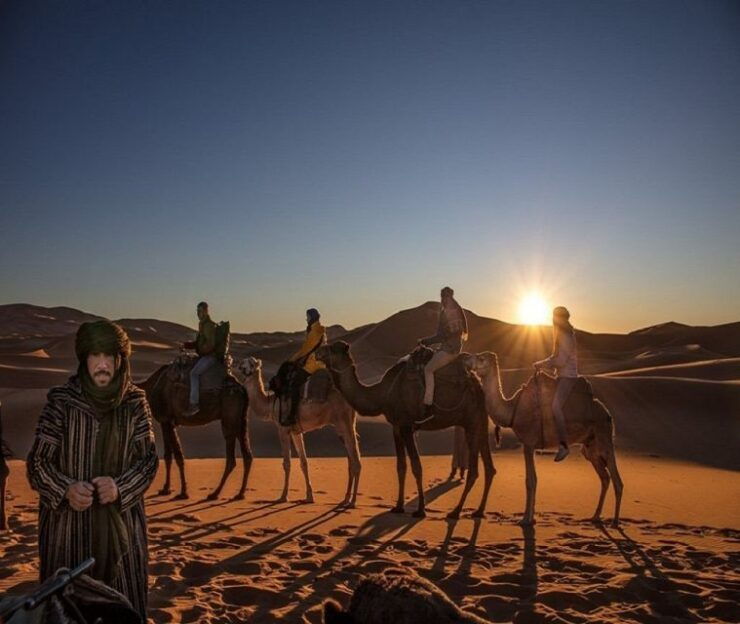 1 Night Camel Trek in Merzouga Desert - Experience the Nomadic Desert Camp