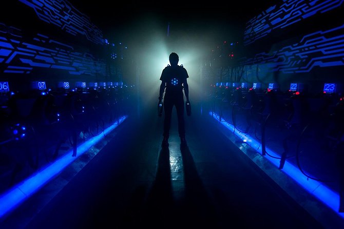 1 Part of 20-Minute Lasergame - Inclusions