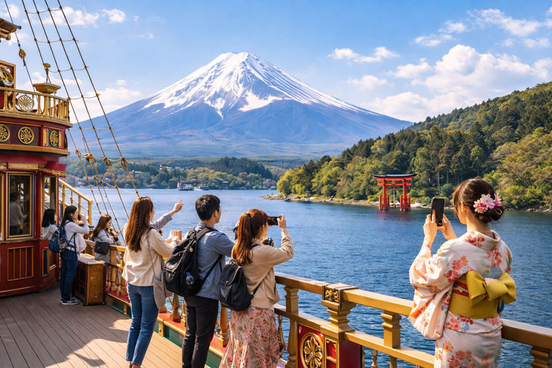 1-Person Tour: Mt. Fuji Classic Route Day Trip | Mt. Fuji Land, Sea, and Air Owakudani, Lake Yamanaka, Oshino Hakkai Day Trip with Ropeway | Departure from Tokyo - What makes this route worth considering