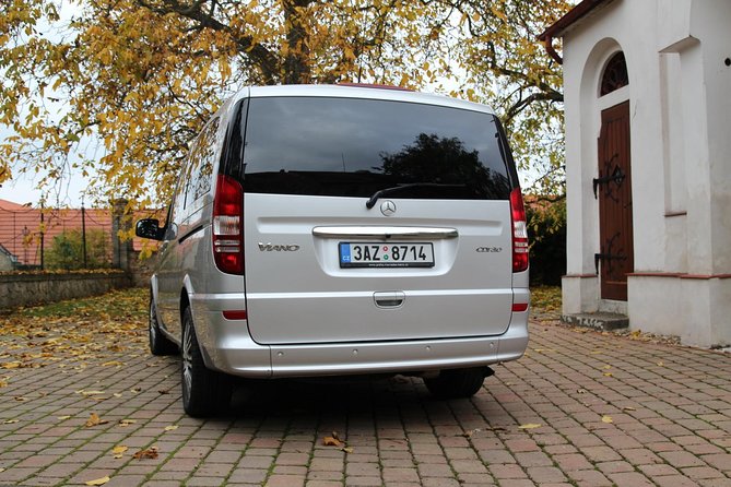 1-Way Private Ride Karlovy Vary to Berlin - Mercedes Benz - up to 8 Passengers - Reservation Flexibility
