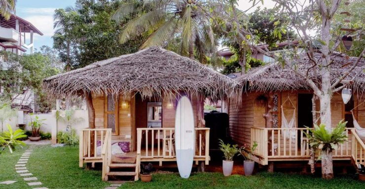 1 Week Surf Camp in Sri Lanka - Shared Wooden Dorm - Surf Camp Location