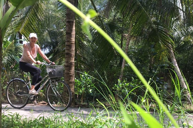 100% Non-touristy - Biking In the Rustic Mekong Delta - Cycling Through Scenic Rice Fields