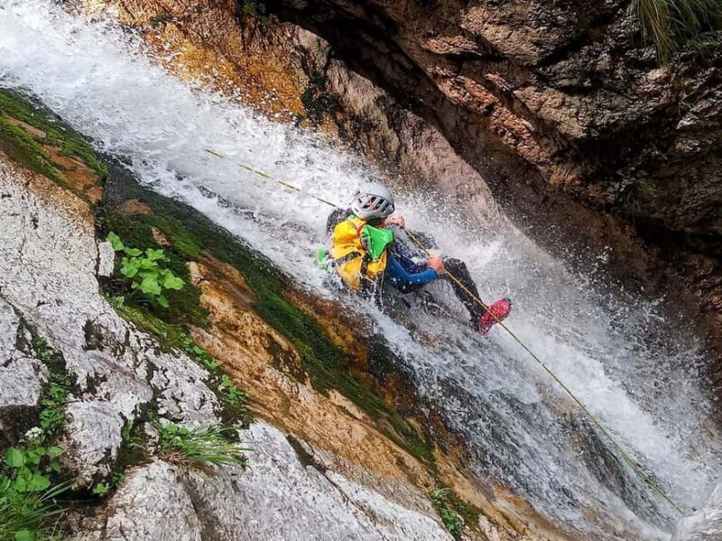 100% WET EXPERIENCE 3-Hour Beginner's Canyoning Trip - An In-Depth Look at the Canyoning Experience