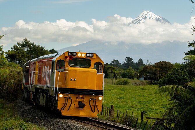 11 Day Shared Rail Tour of NZ North Island - The Journey Begins: A Vintage Railway Adventure