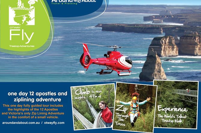 12 Apostles and Otway Fly Zipline Day Trip From Melbourne - Tour Duration and Highlights
