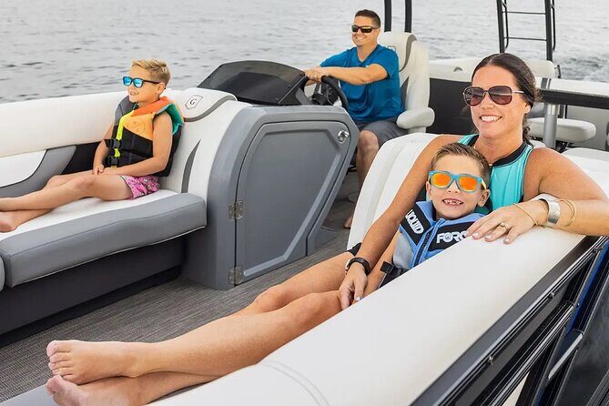 12 Hour Double Decker Pontoon With Slide On Yellow Lake - The Itinerary: How Your Day Might Unfold