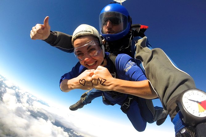 13,000 Feet Tandem Skydive Adventure Private Tour in Auckland - Additional Information and Support